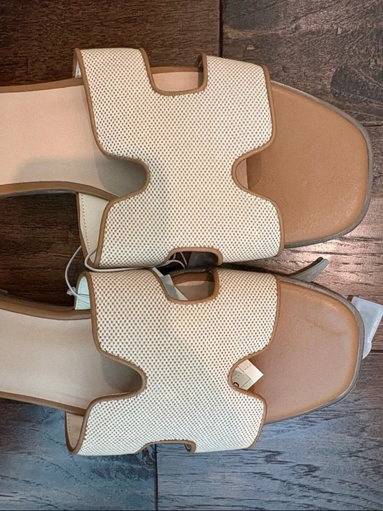 a new day Cream Textured Slide Sandals - Picture 4 of 4